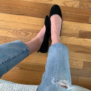 The perfect black ballet flats